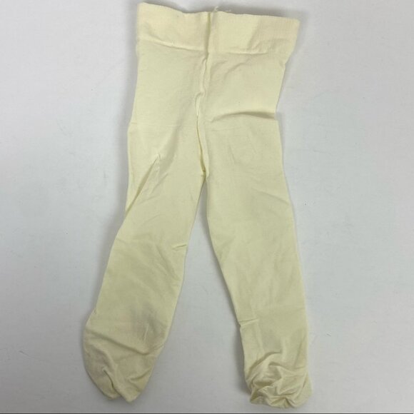NWT Nordstrom Tucker Tate Baby Tights Microfibre Cream Vanilla Size 0 to 6 Month - Picture 4 of 6